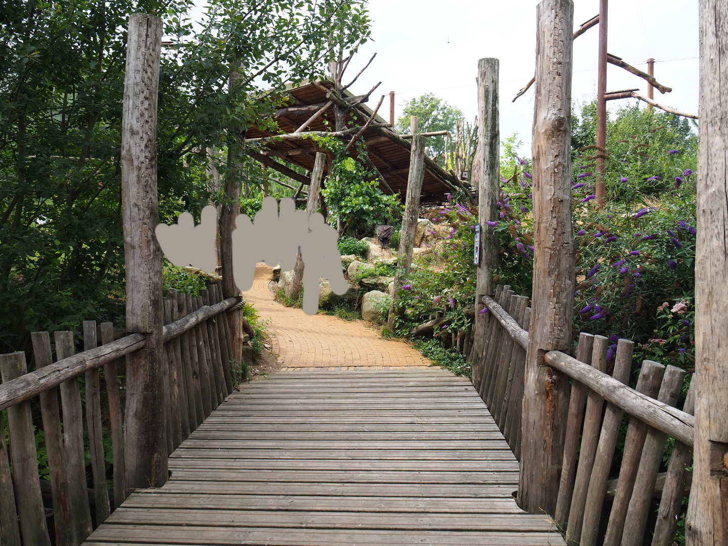 Taiga aviary visitor area, 2019-07-21