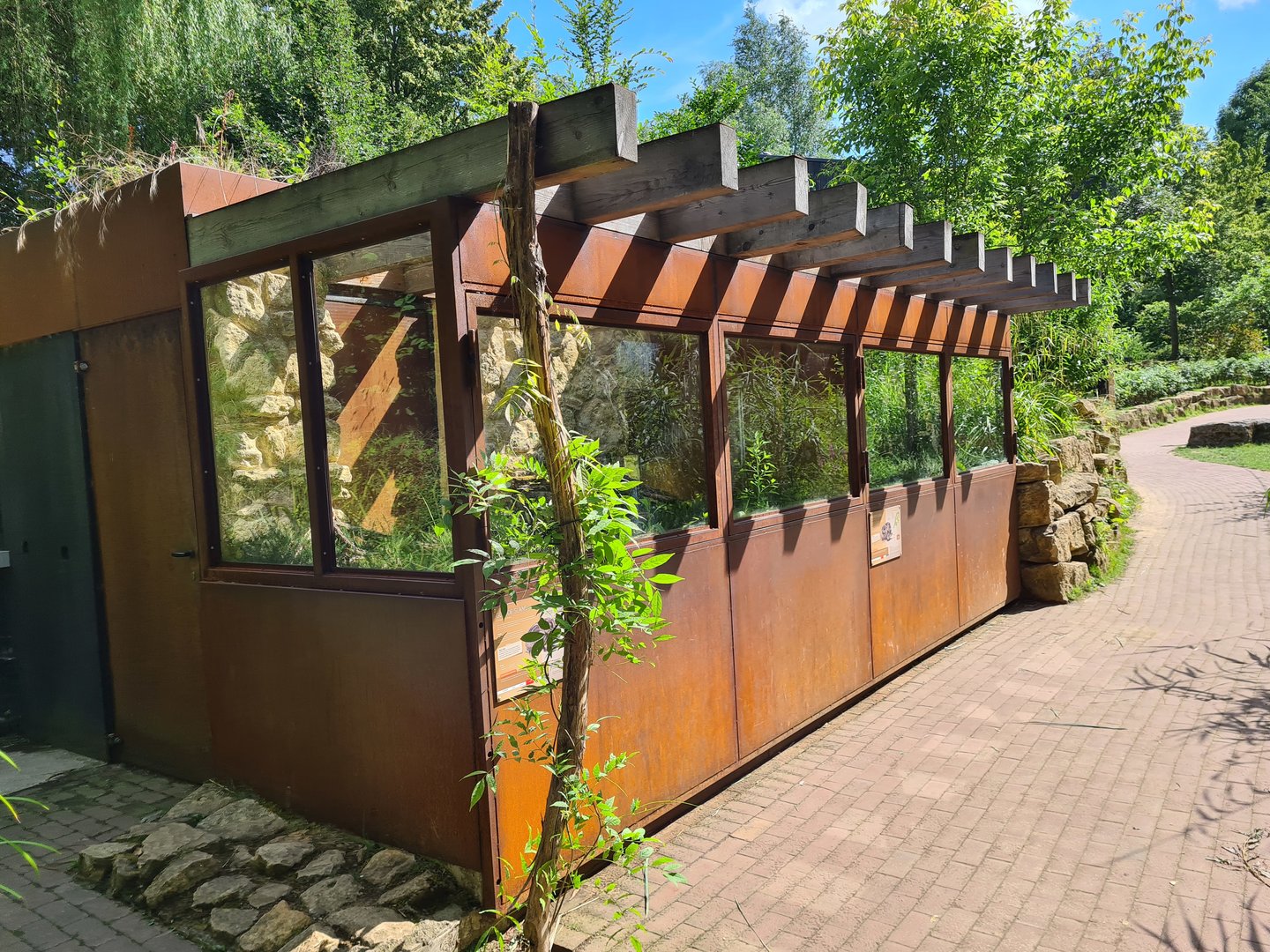 Taiga - Outdoor Smooth snake enclosures