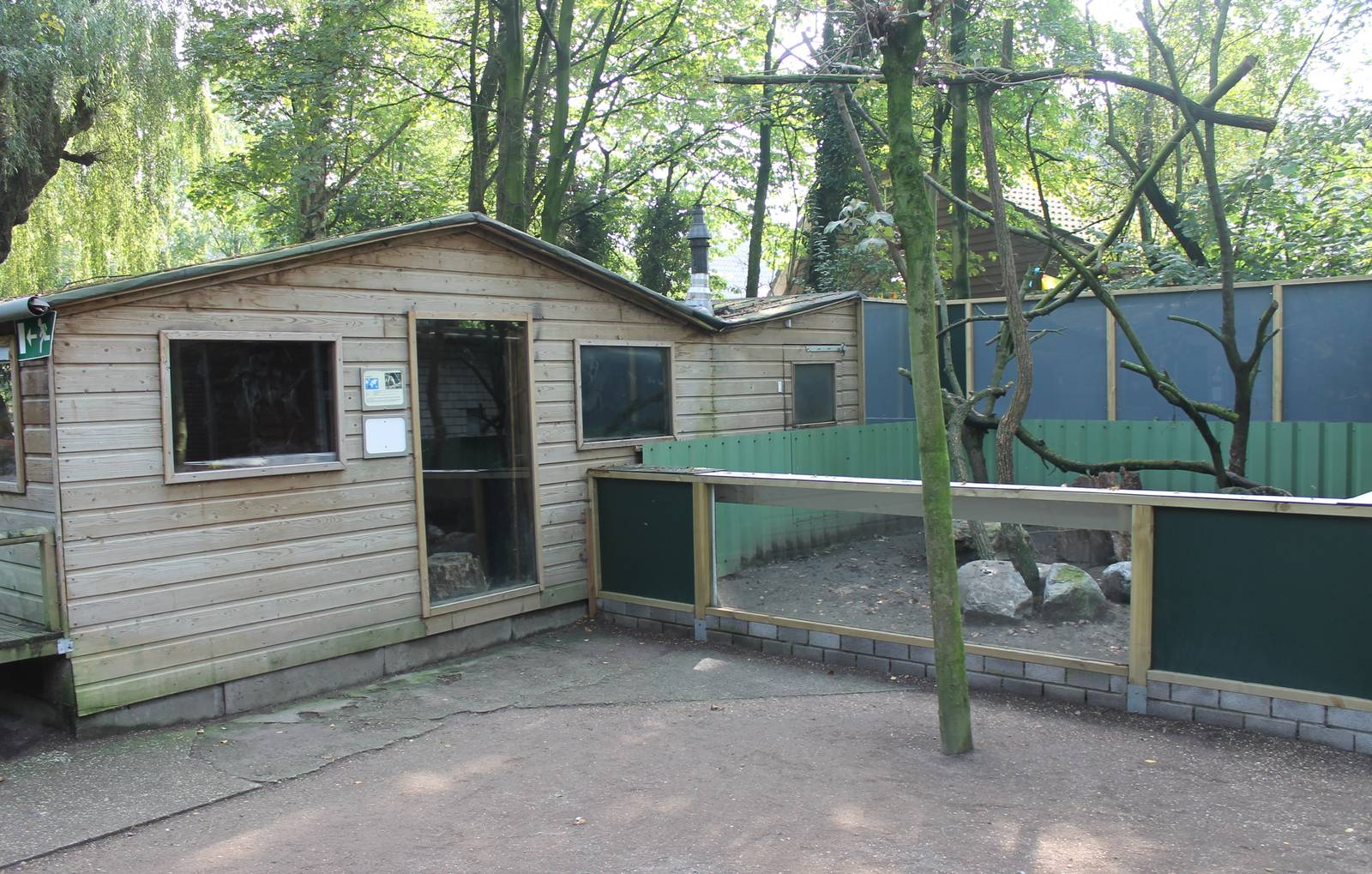 Tamandua in- and outdoor enclosure