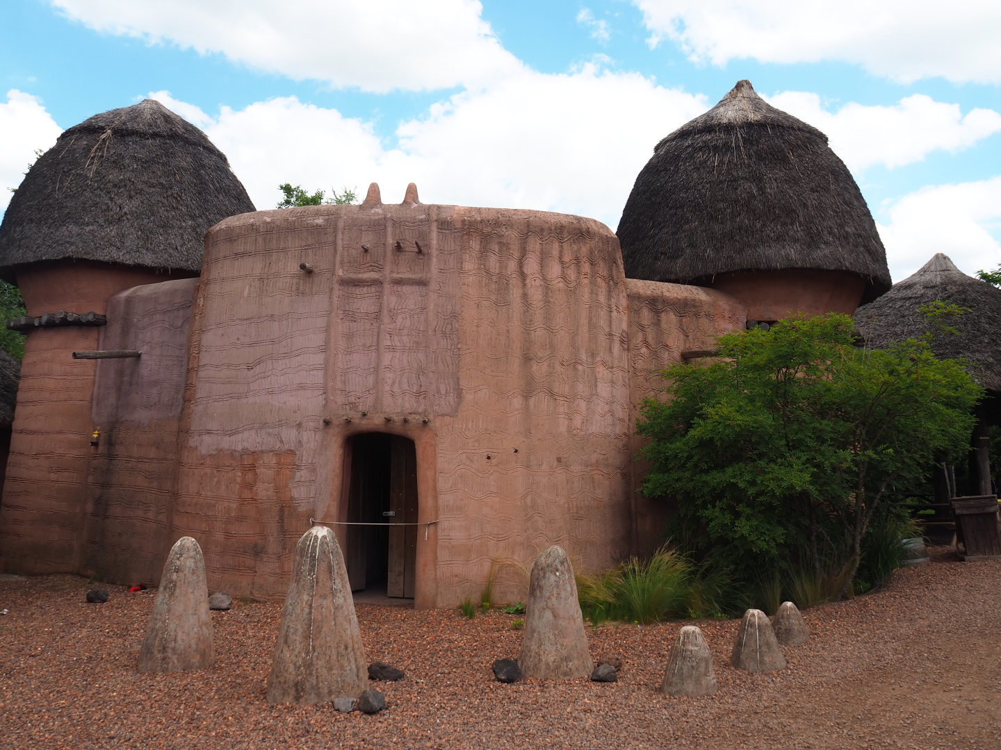 Tamberma African village building, 2022-06-28