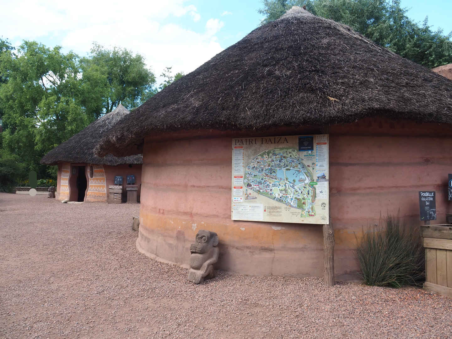 Tamberma African village toilet buildings, 2022-06-28