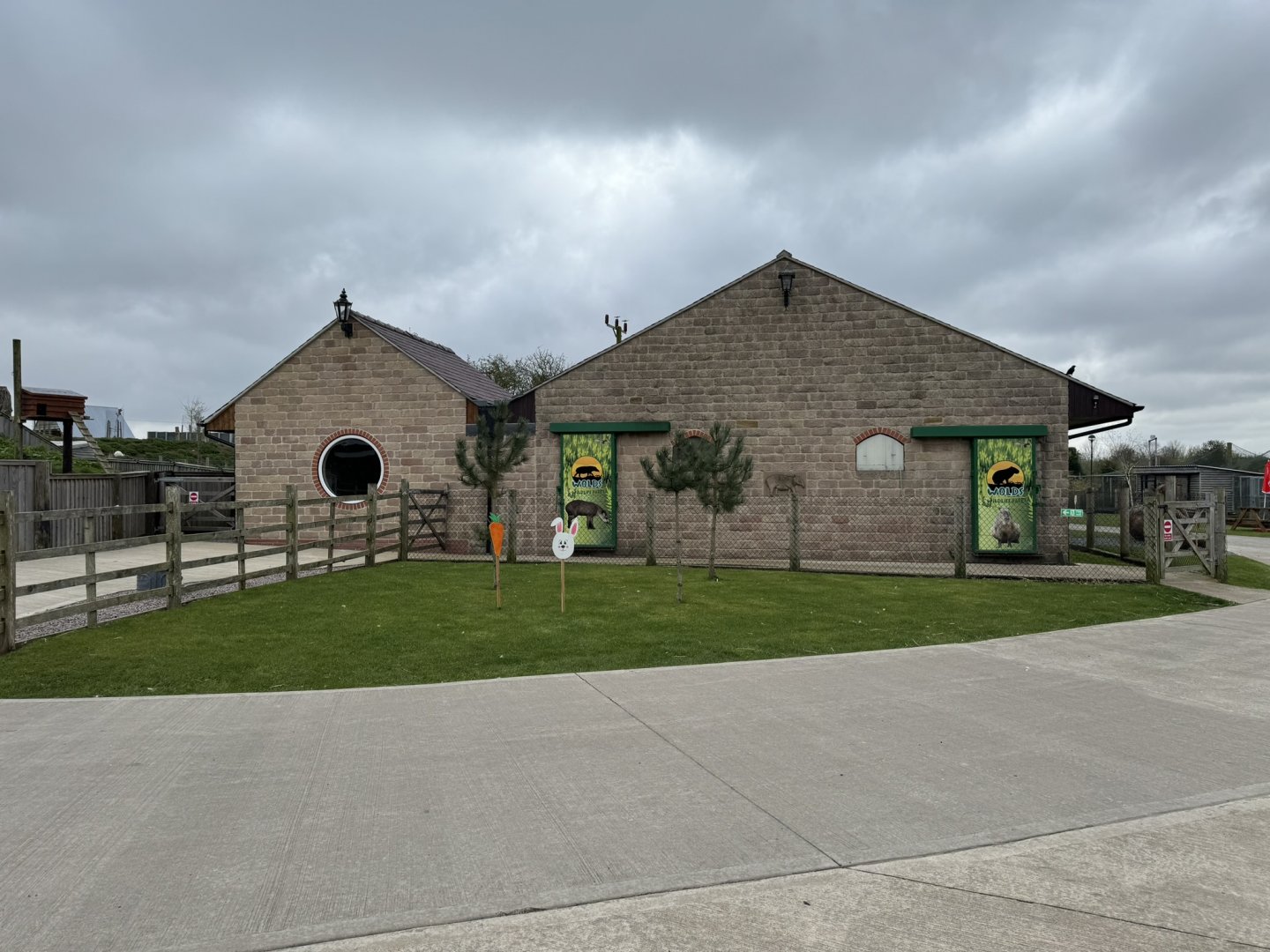 Tapir / Capybara Housing at Wolds Wildlife Park (March 2024)
