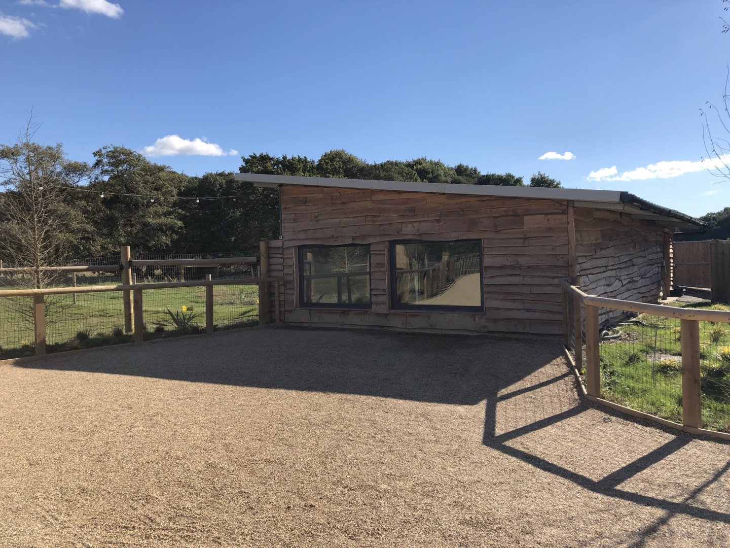 Tapir House at Yorkshire Wildlife Park (October 2021)