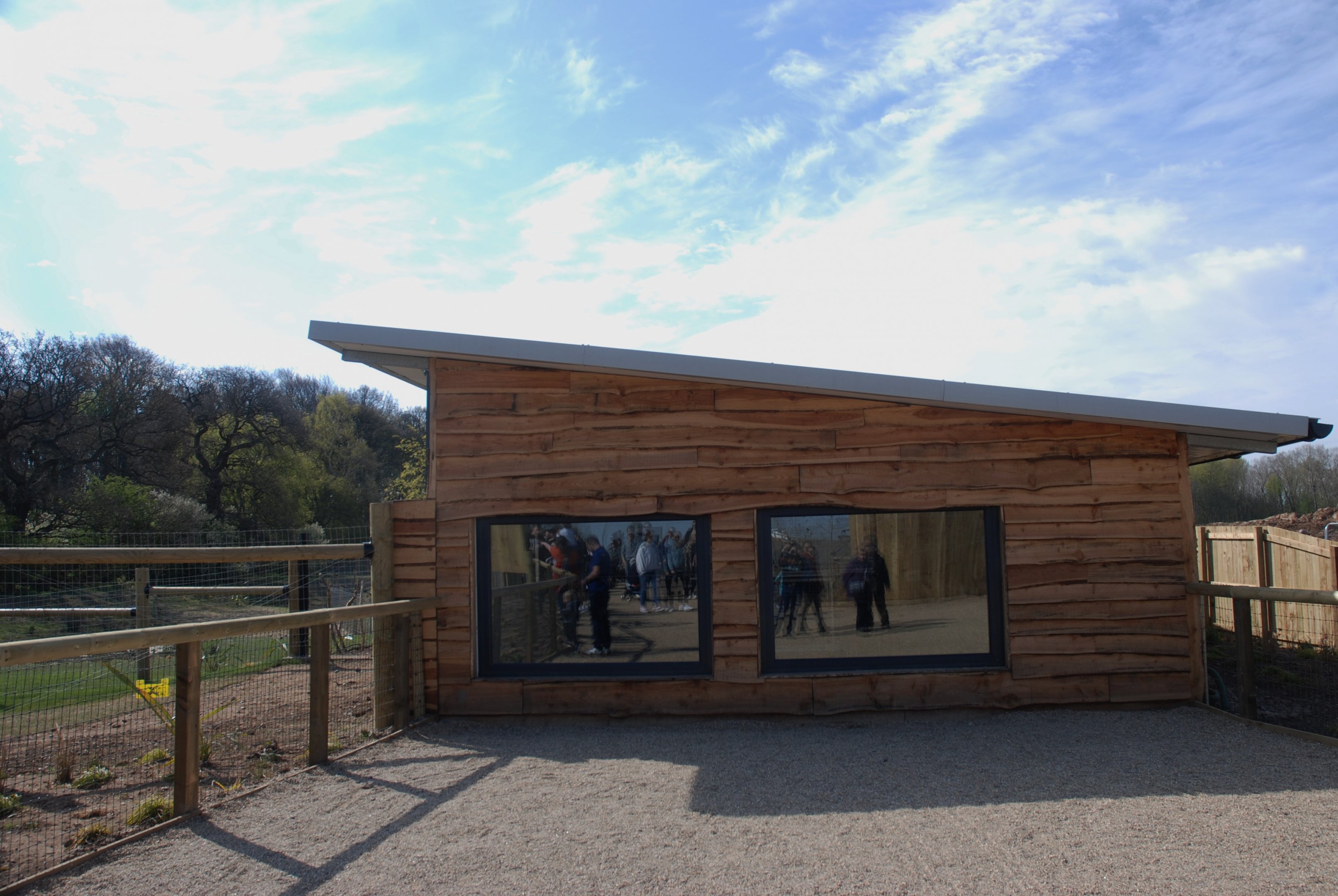 Tapir House at Yorkshire WP, 18th April 2021