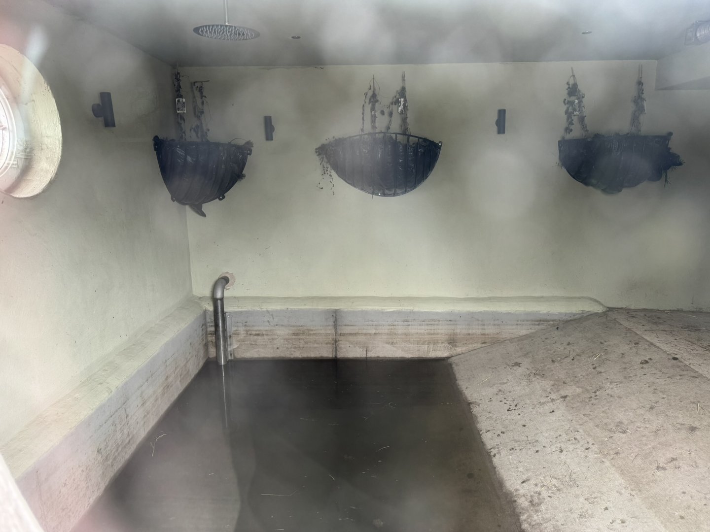 Tapir Indoor Enclosure at Wolds Wildlife Park (March 2024)