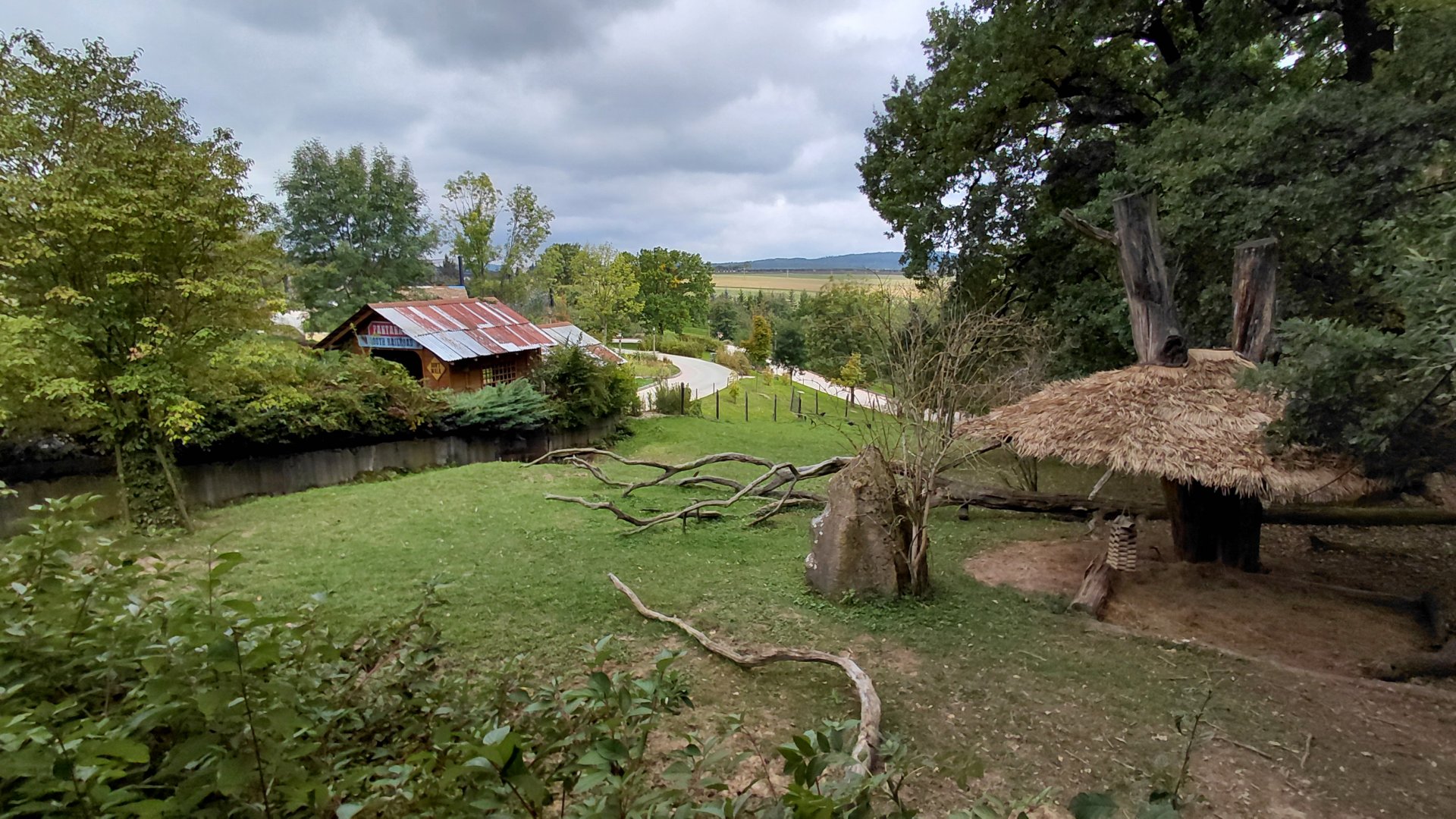 Tapir + mara exhibit