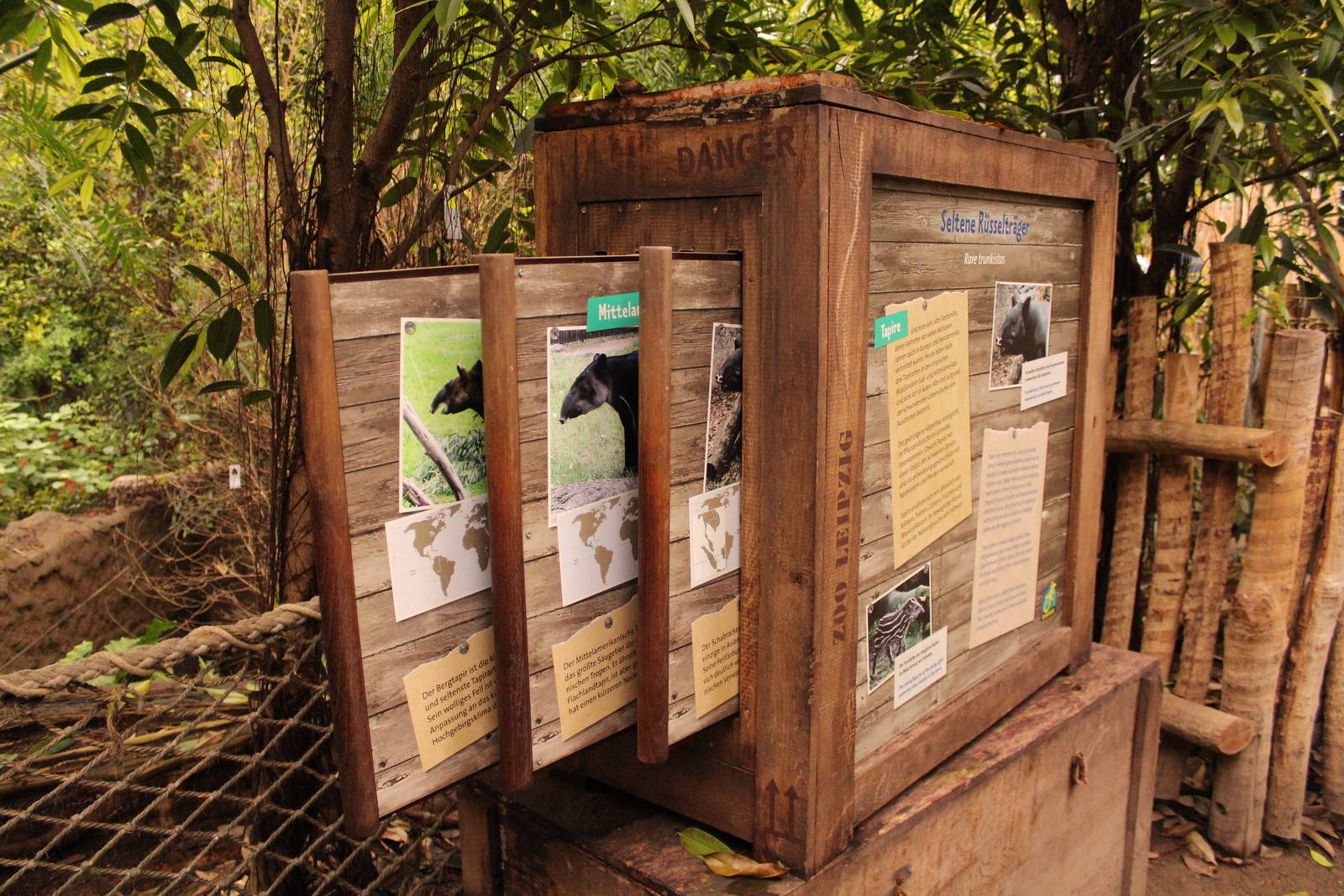 Tapir pedagogical material, April 2013