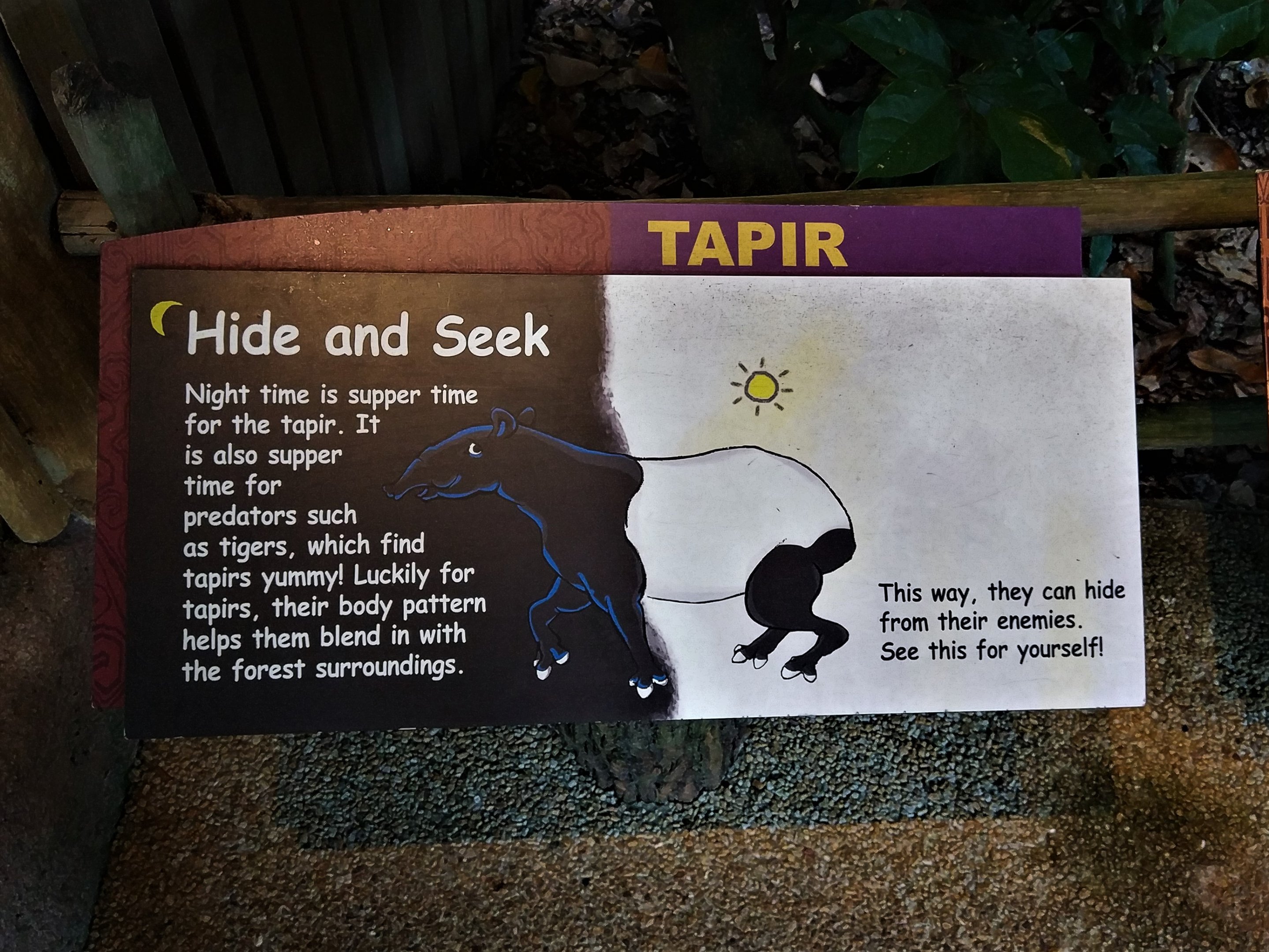 Tapir Signage