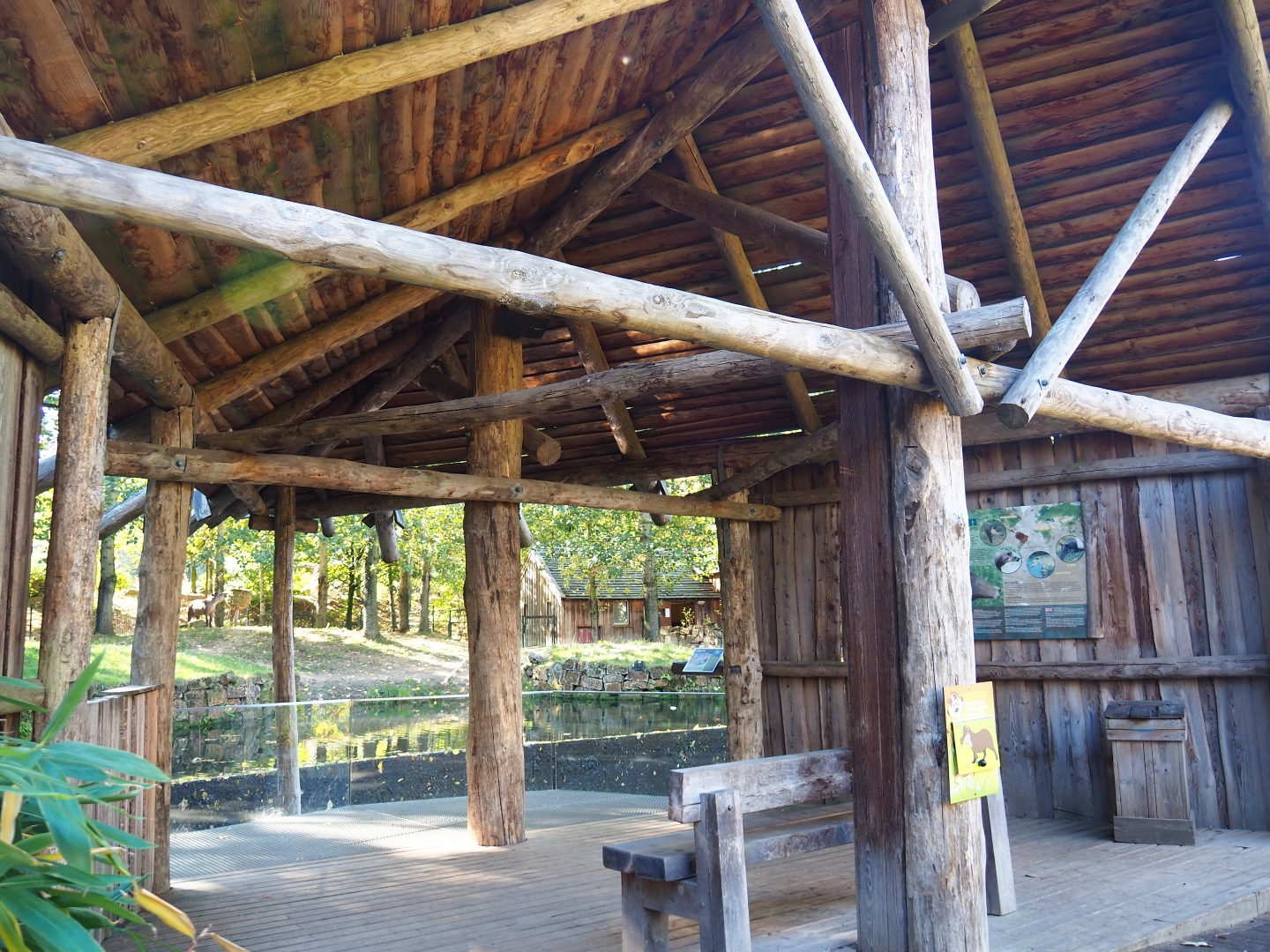 Tapir viewing shelter (Oct 13th, 2018)
