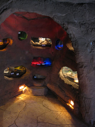tarantula grotto interior