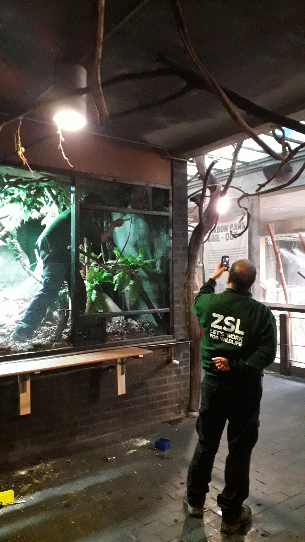 Target training in the Clore 4 December 2019