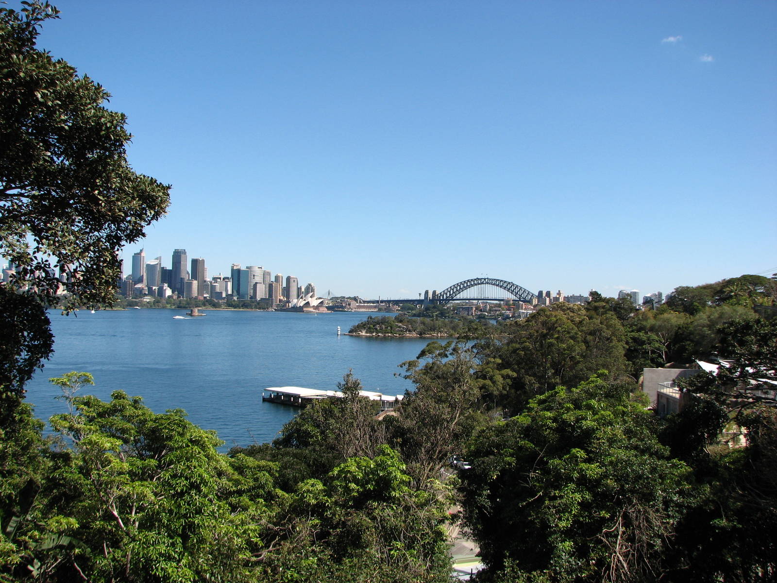 Taronga Zoo 2007 - Amazing view to the city from the zoo