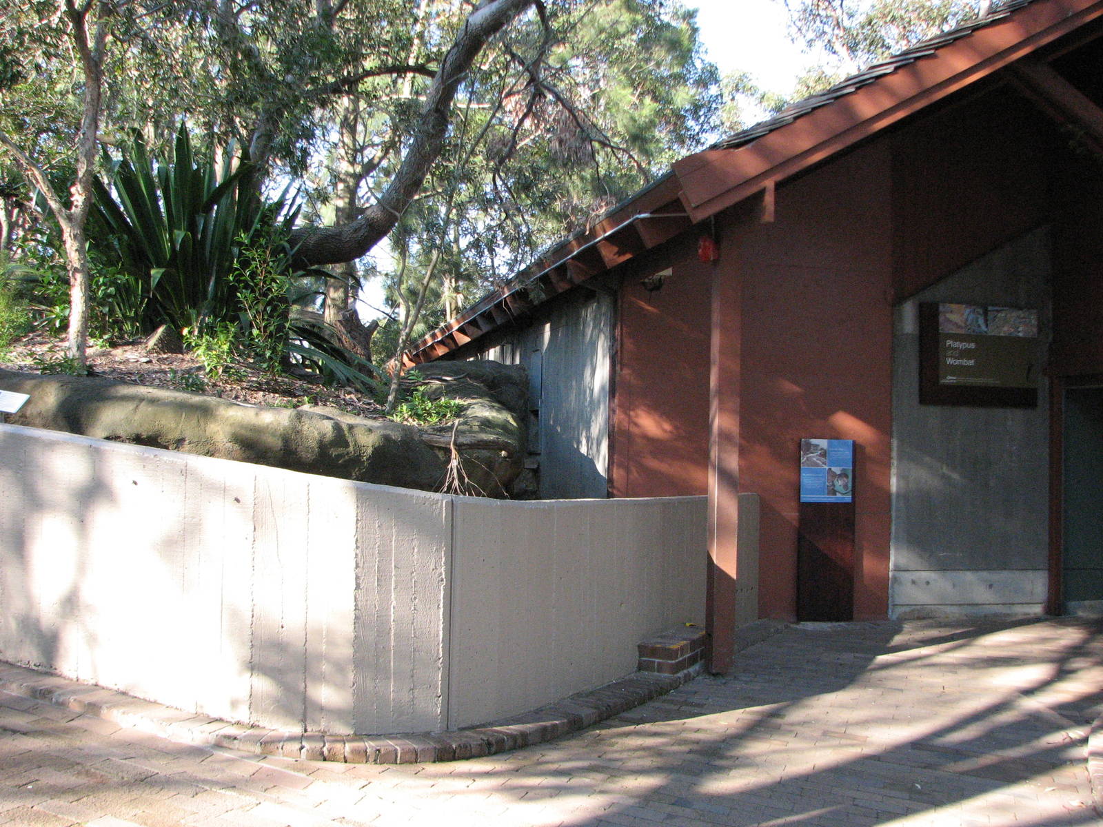 Taronga Zoo 2007 - Entrance to the Platypus and Wombat House