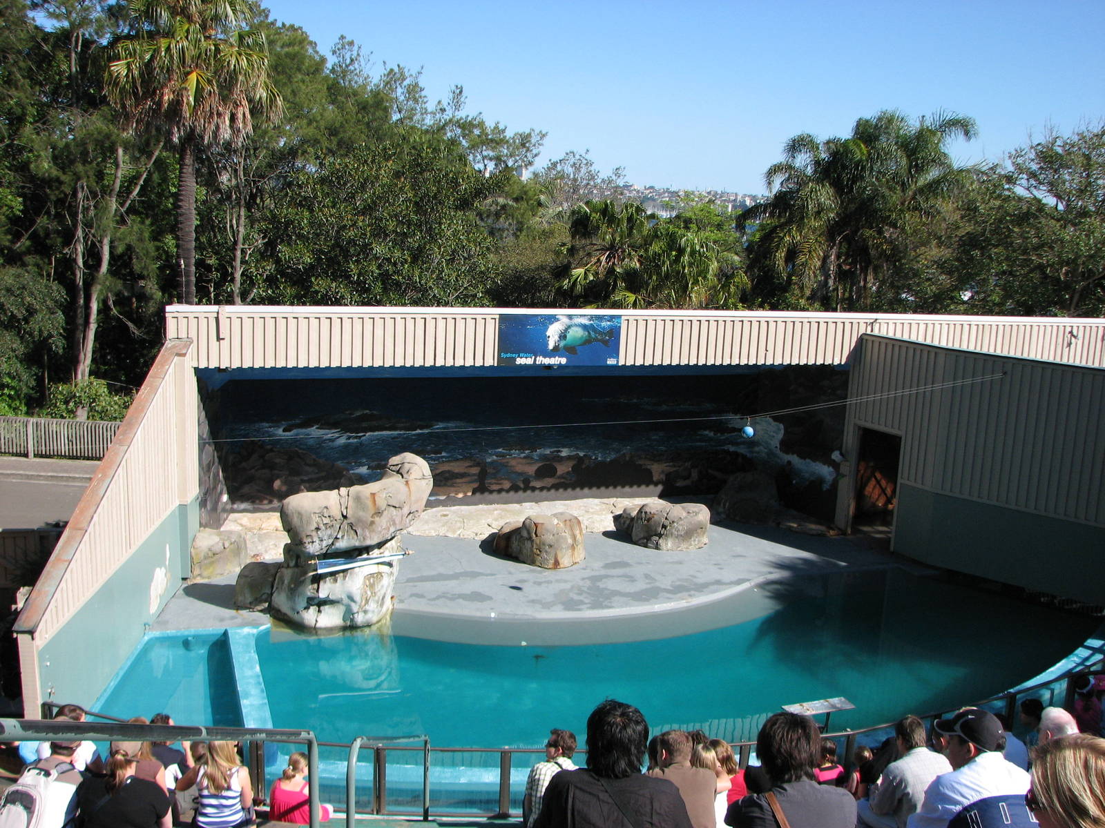 Taronga Zoo 2007 - Seal show amphitheatre