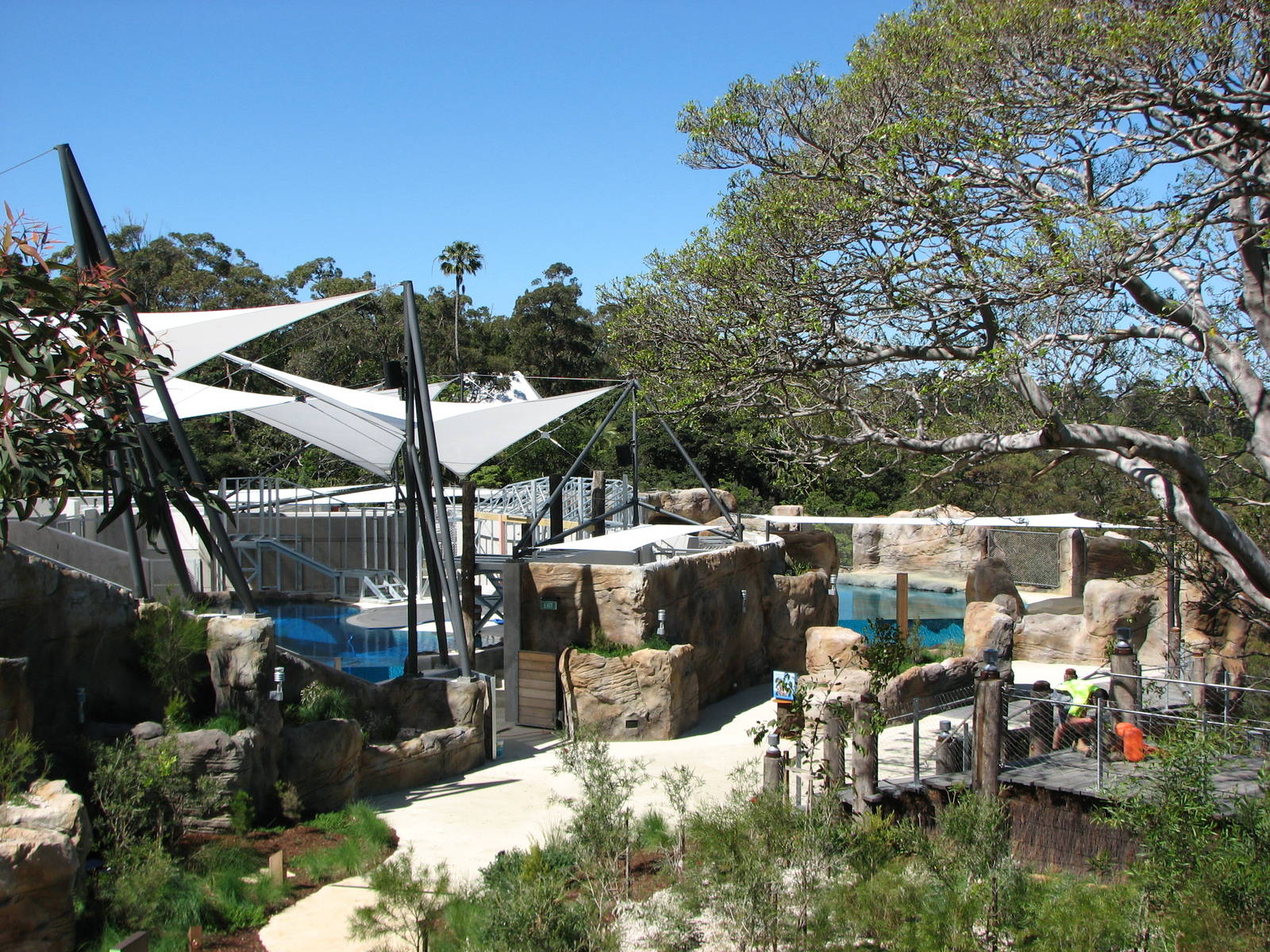 Taronga Zoo 2007 - View from a distance to the Great Southern Oceans