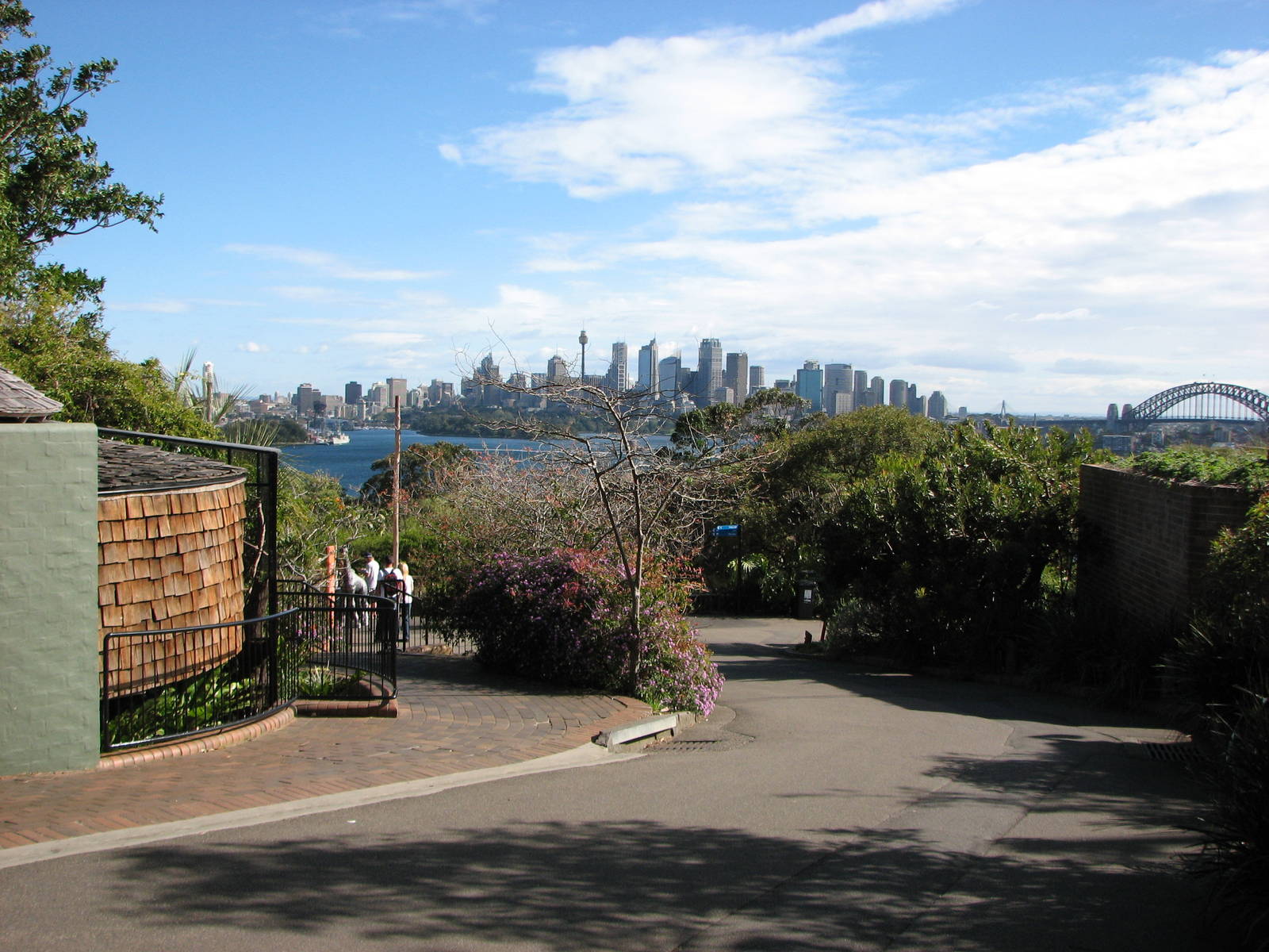Taronga Zoo 2007 - View towards the city from Koala Walkabout