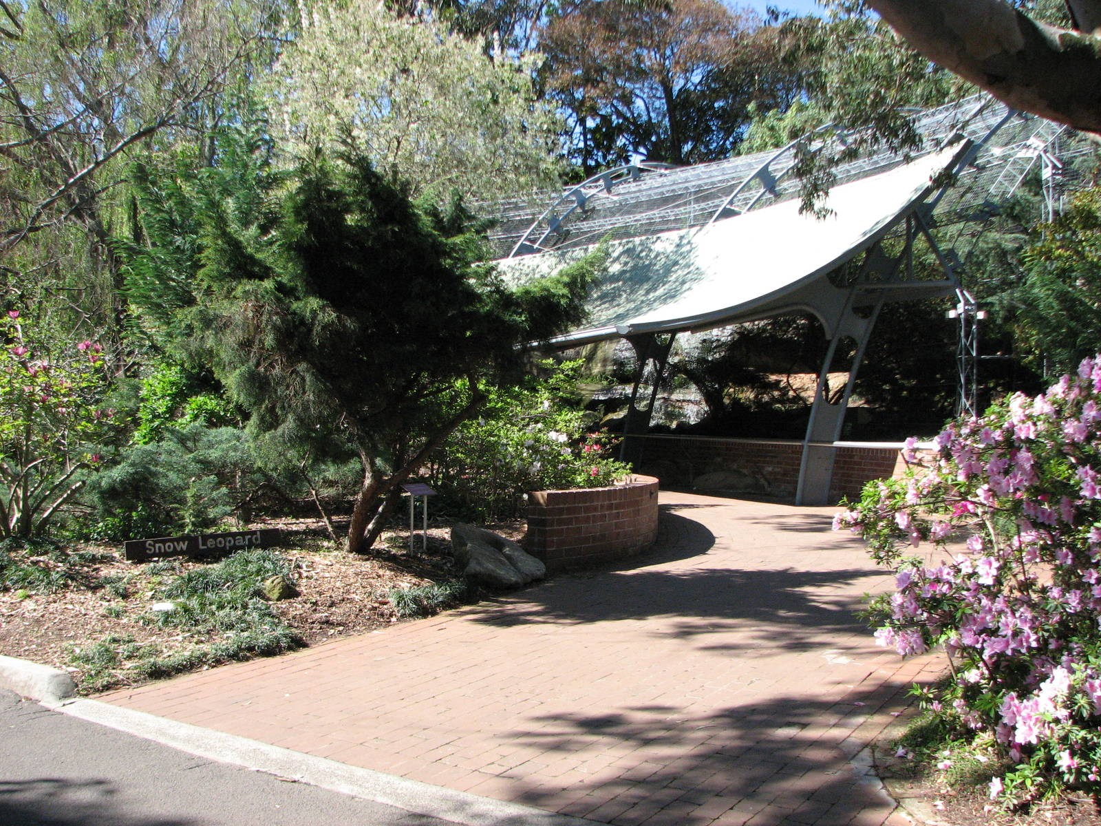 Taronga Zoo 2007 - View towards the Snow Leopard exhibit