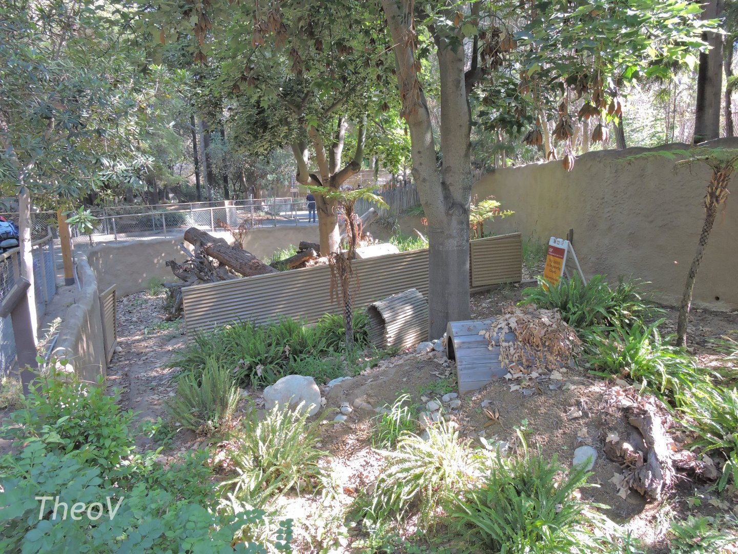 Tasmanian devil exhibit (then uninhabited) [2015]