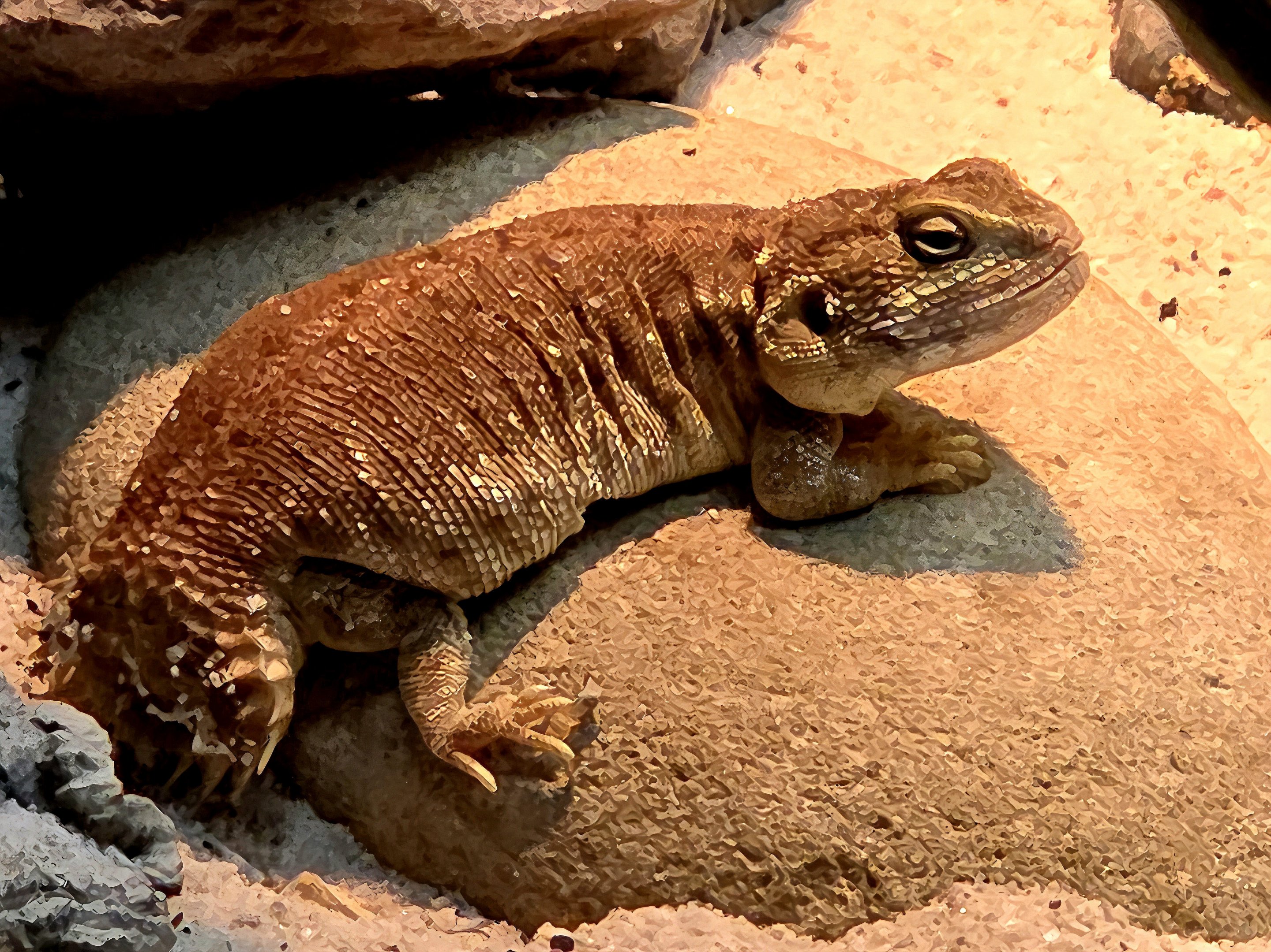 Taylor's Shield-Tailed Agama - Zoo Knoxville