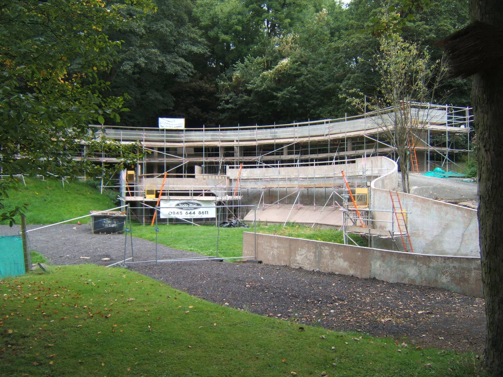 Tecton Bear Ravine refurb work