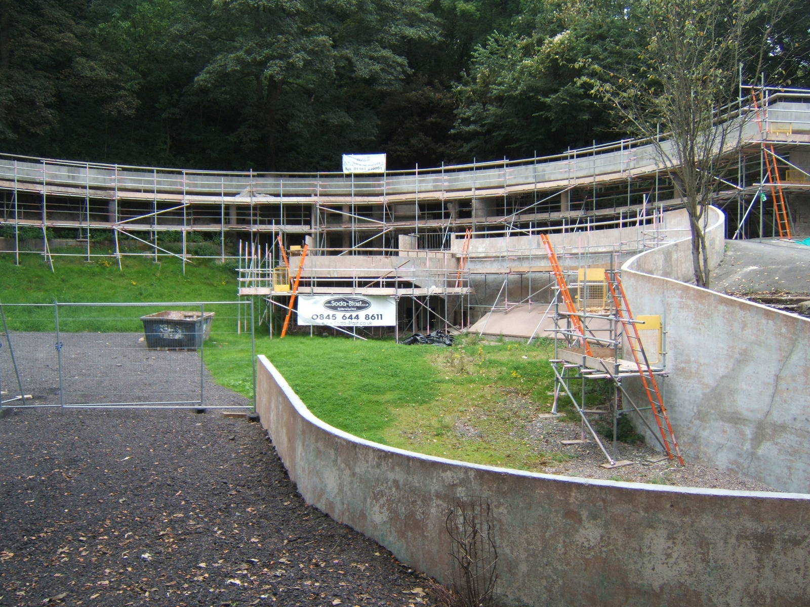 Tecton Bear Ravine refurb work