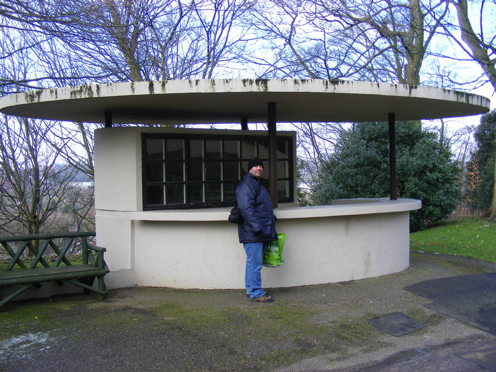Tecton kiosk at Dudley Zoo, 12 February 2010