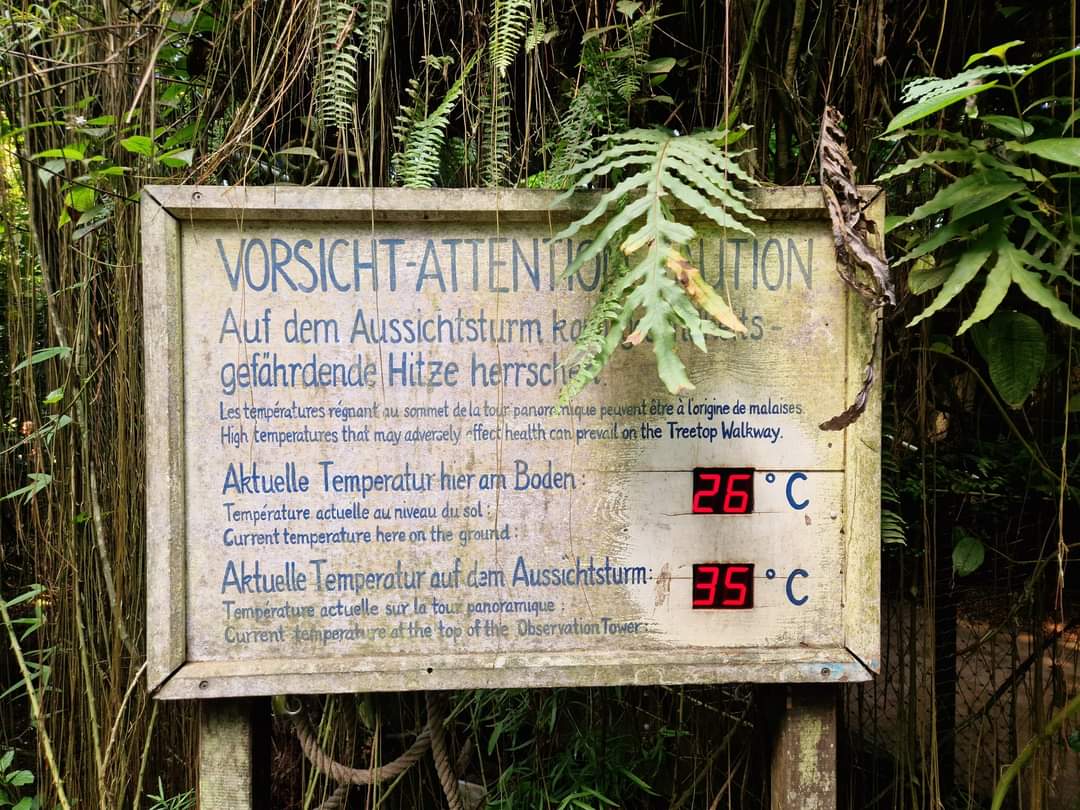 Temperature Difference between bottom and top