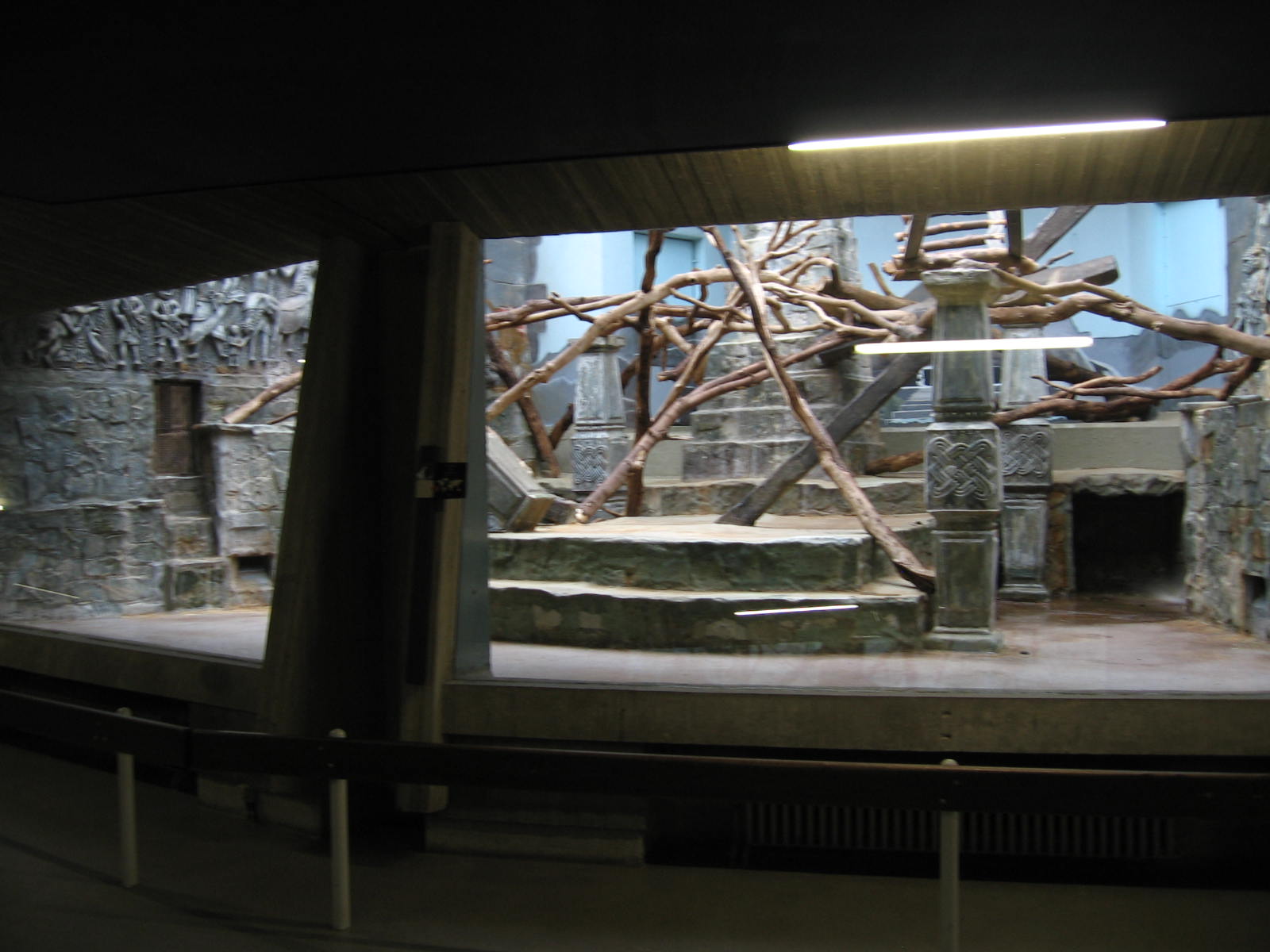 Temple in the ape house