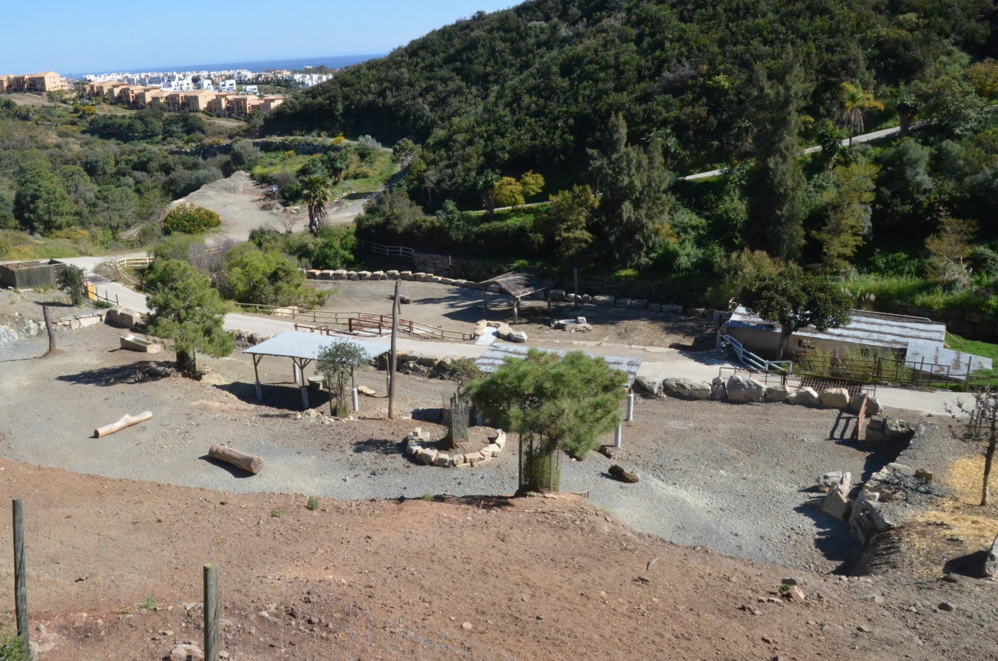 (Temporarily-empty) Rhino Paddock at Selwo Aventura, 13/03/19