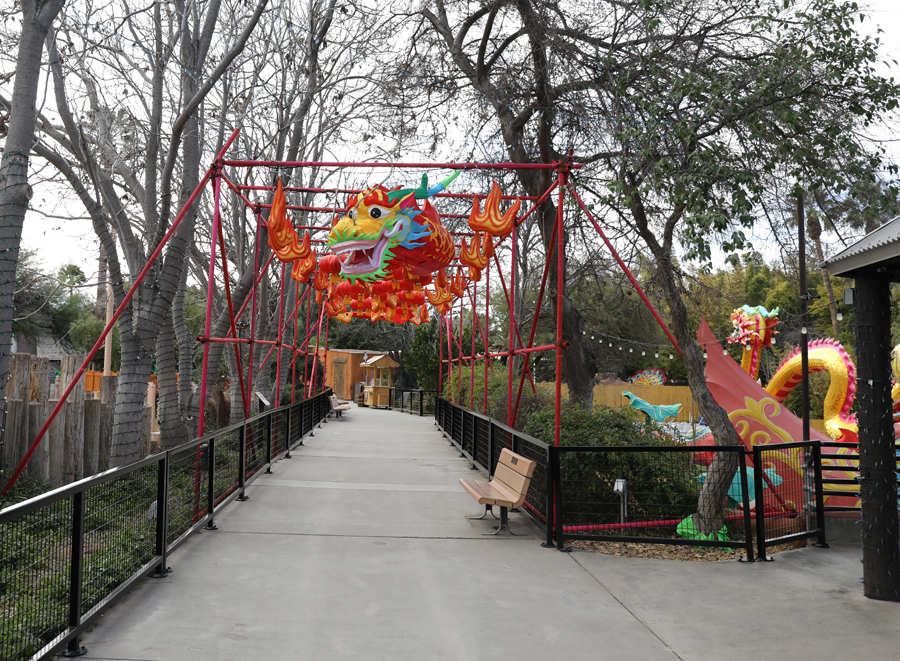 Temporary Asian Lantern Festival