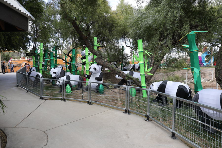 Temporary Asian Lantern Festival