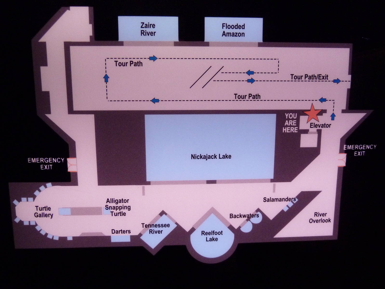 Tennessee River Gallery - Map