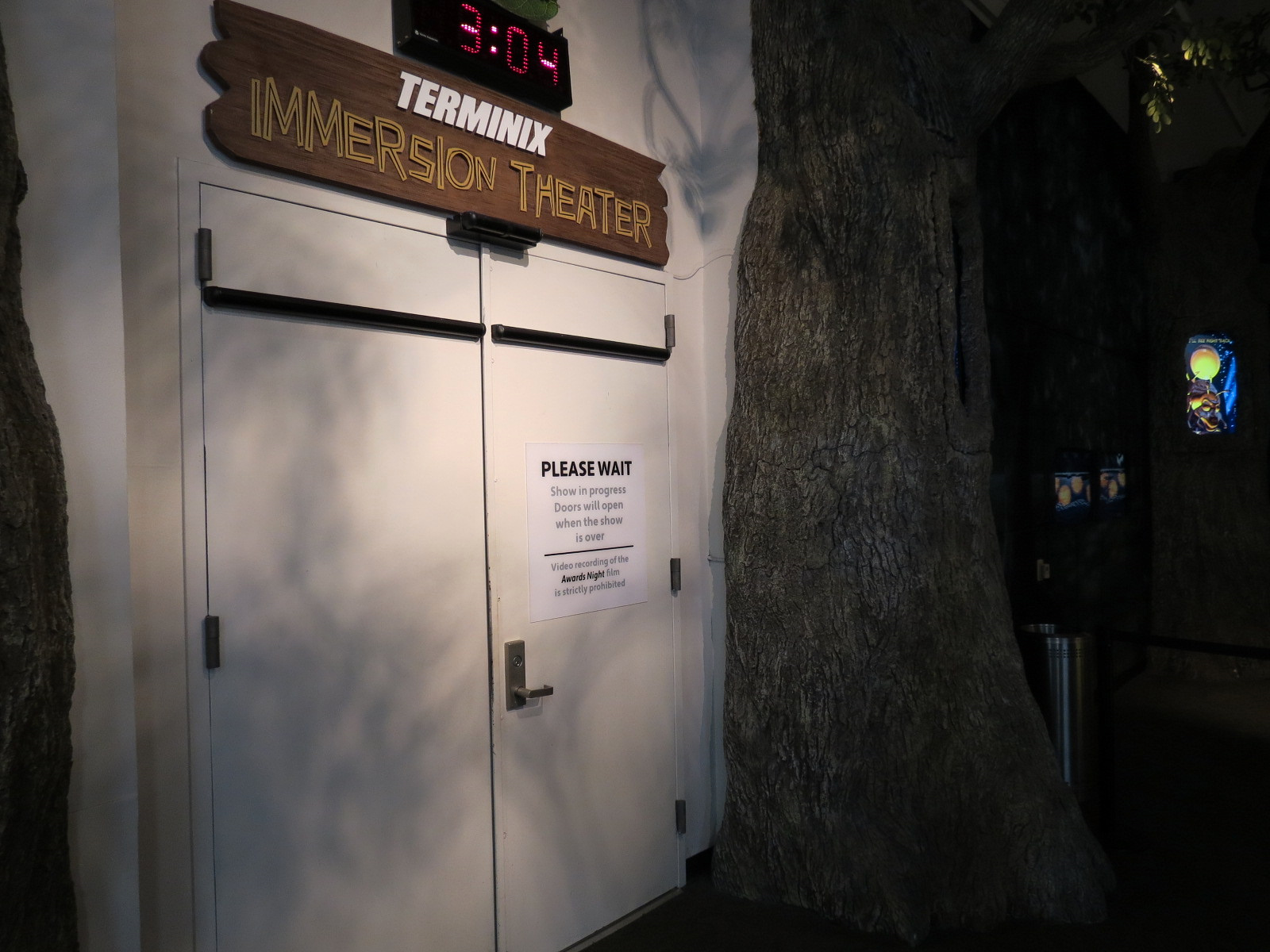 Terminix Immersion Theater - Entrance