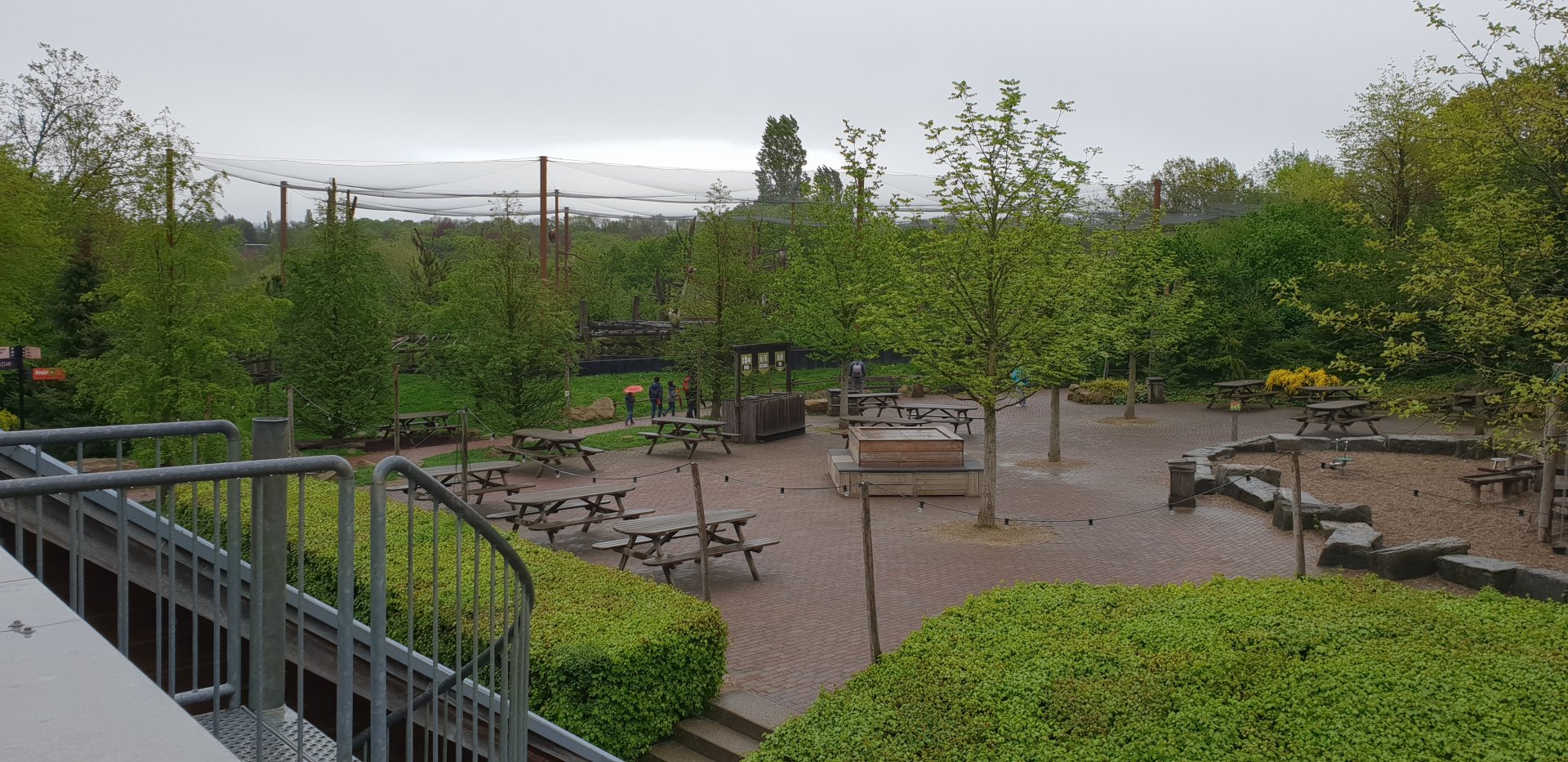 Terrace and Taiga-aviary