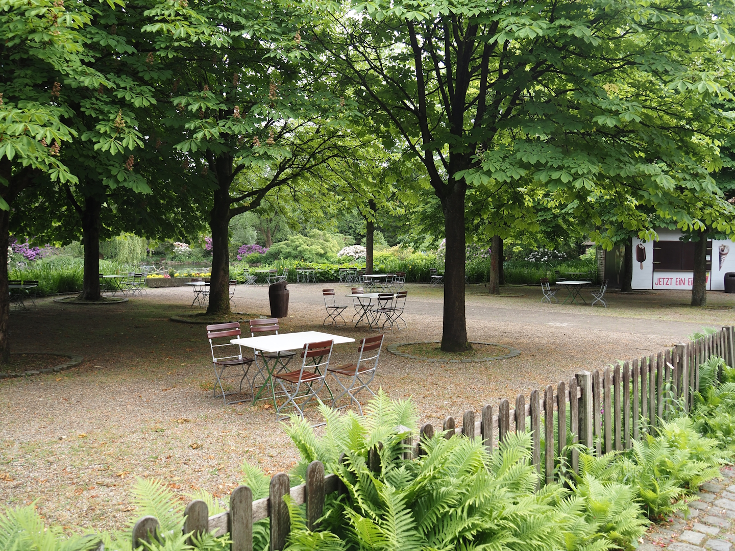 Terrace by the Kranichsee ('Crane Lake', Closed at the time of my visit), 2024-05-21
