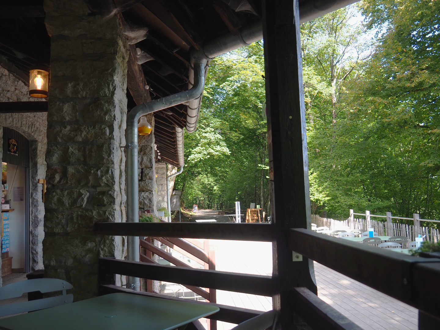 Terrace of Tivoli restaurant, 2021-08-15