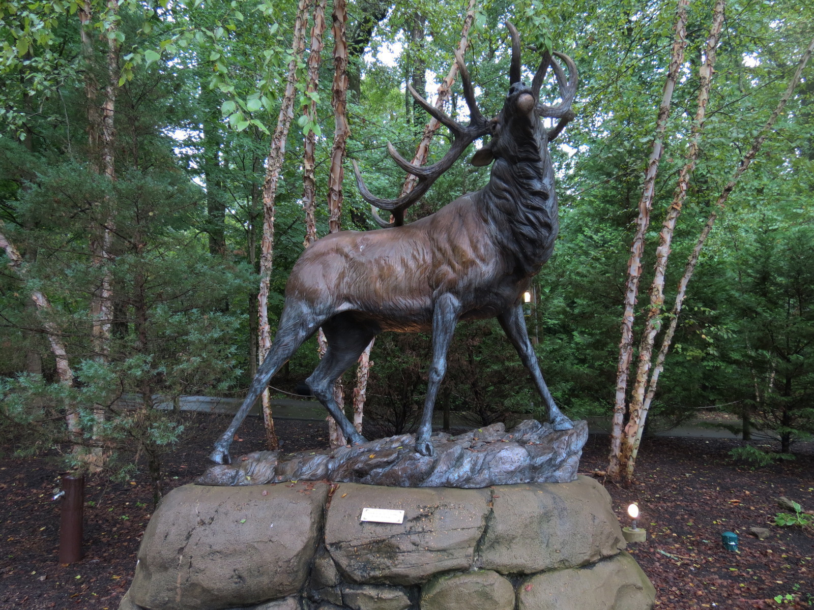 Teton Trek - Elk Sculpture
