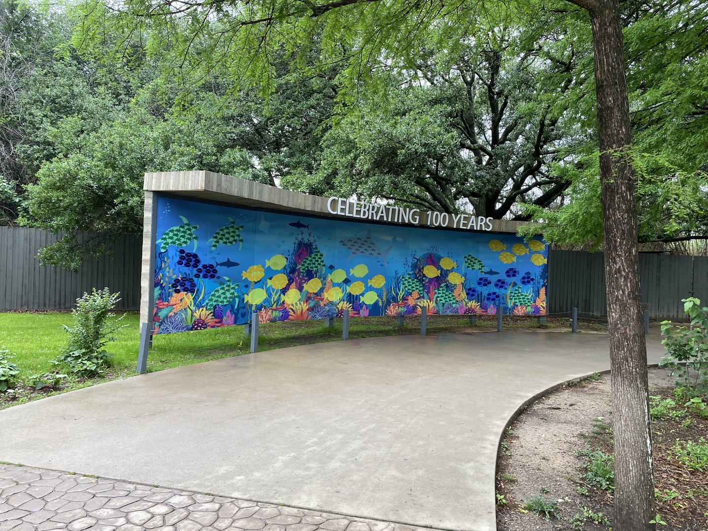 Texas Wetlands- Centennial Celebration Mural