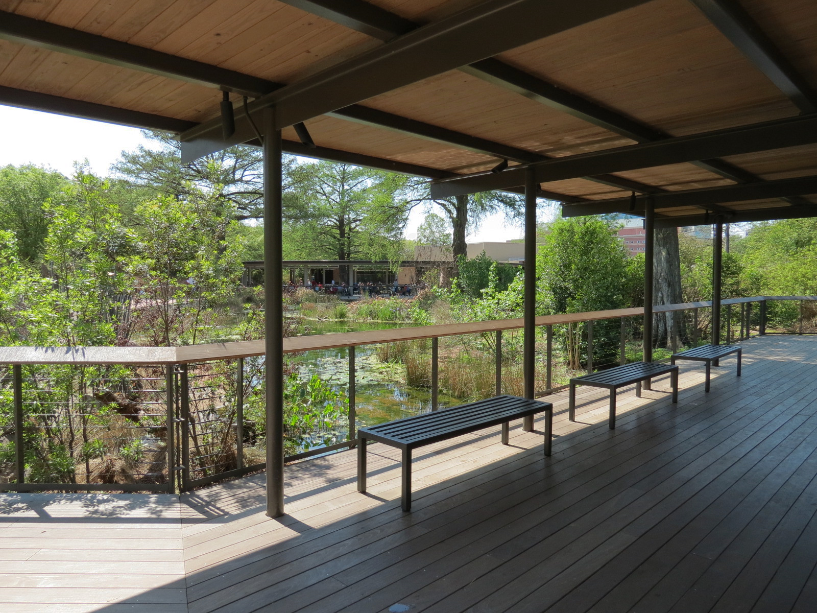 Texas Wetlands - Whooping Crane Exhibit - Viewing Shelter
