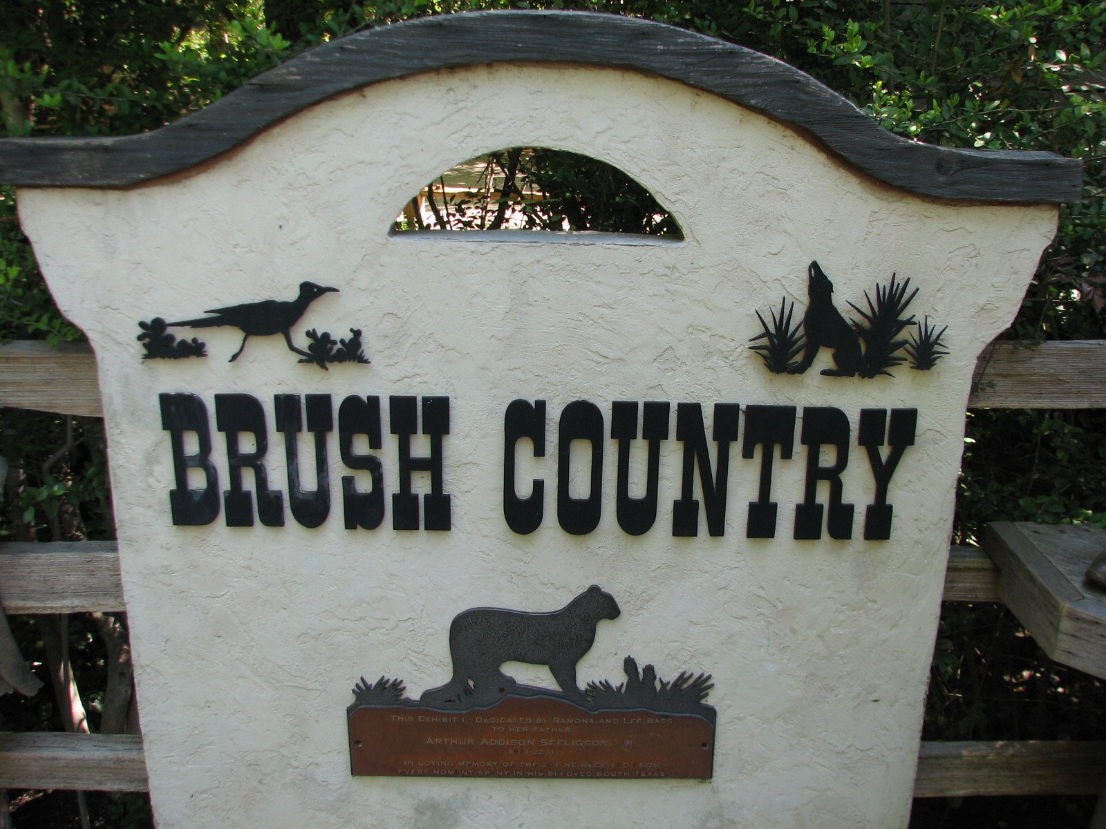 Texas Wild! - Brush Country - Sign