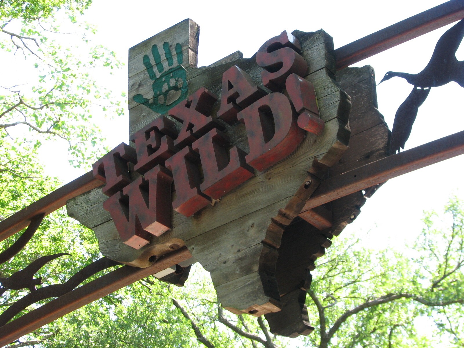Texas Wild! - Entry Sign