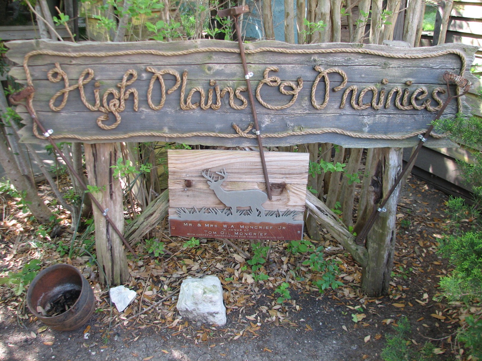 Texas Wild! - High Plains and Prairies - Sign