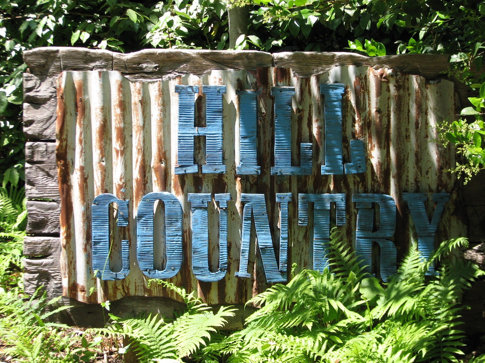 Texas Wild! - Hill Country - Sign