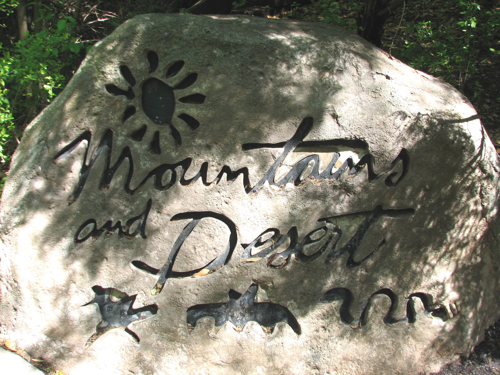 Texas Wild! - Mountains and Desert - Sign