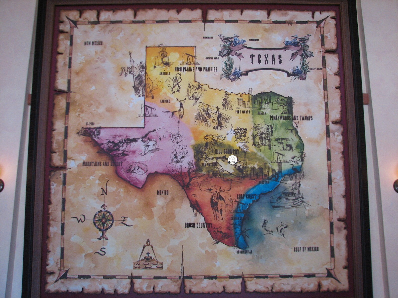 Texas Wild! - Texas Town - Hall of Wonders Map