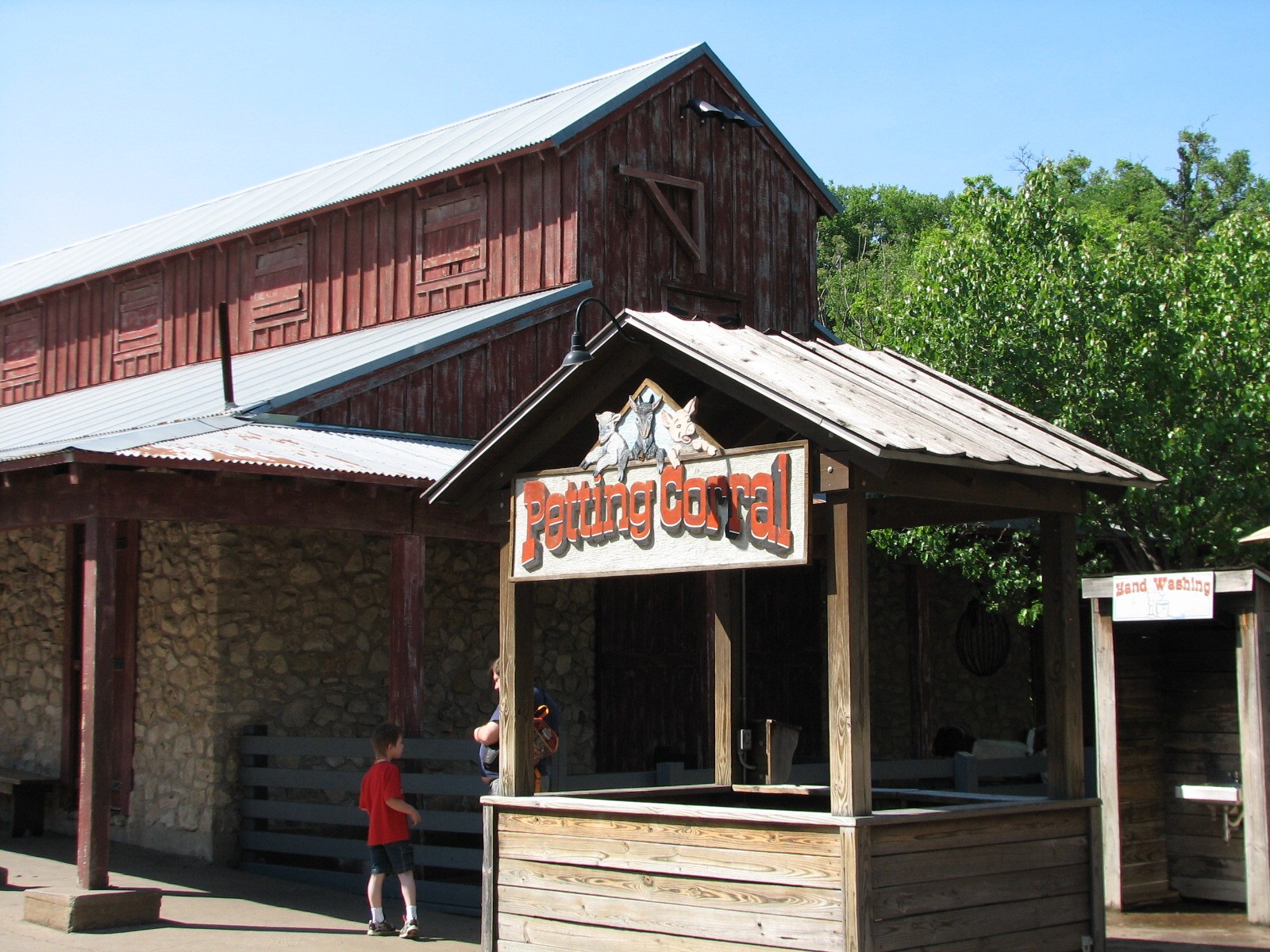 Texas Wild! - Texas Town - Petting Corral Entrance