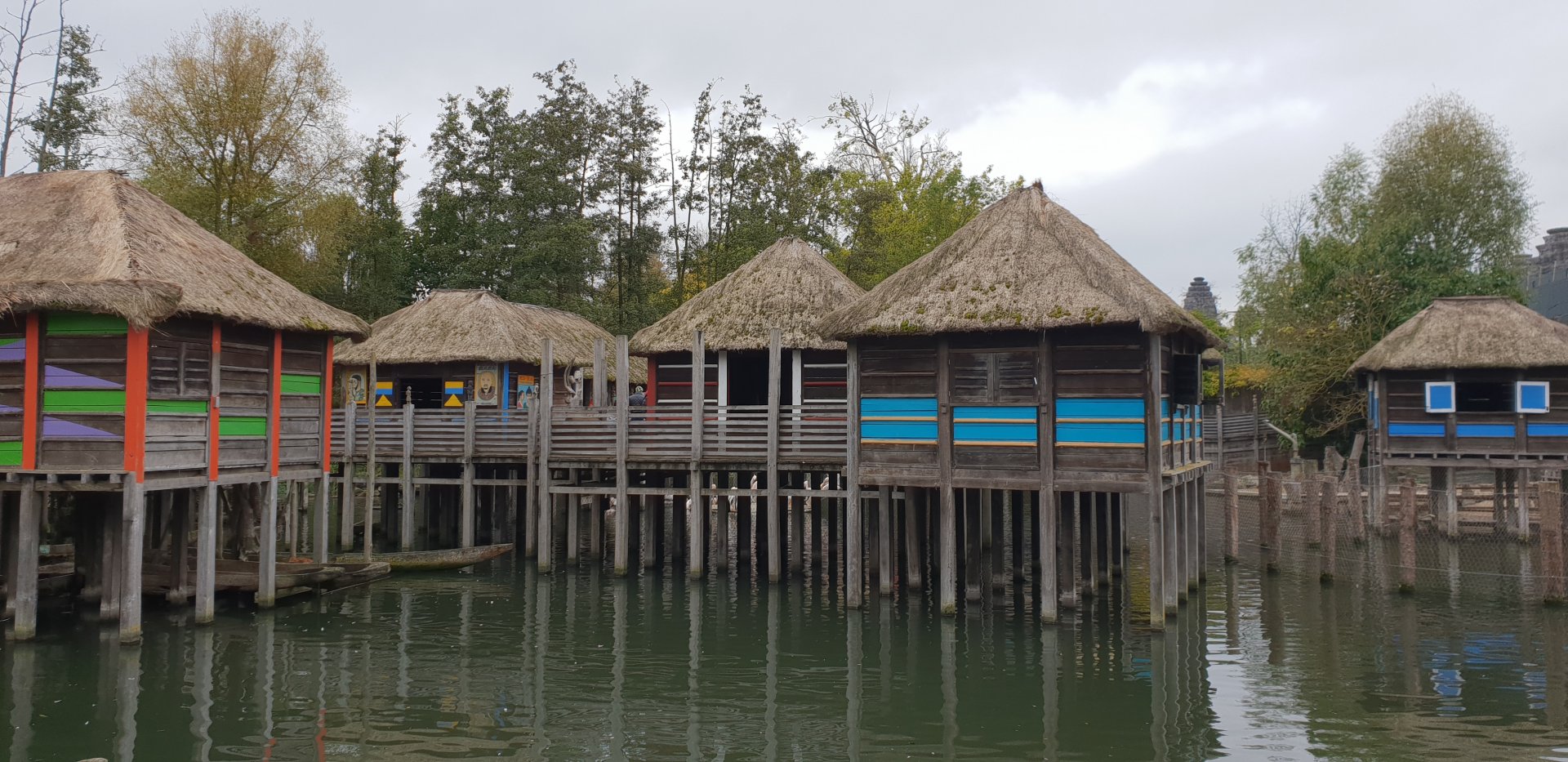 The African stilt village