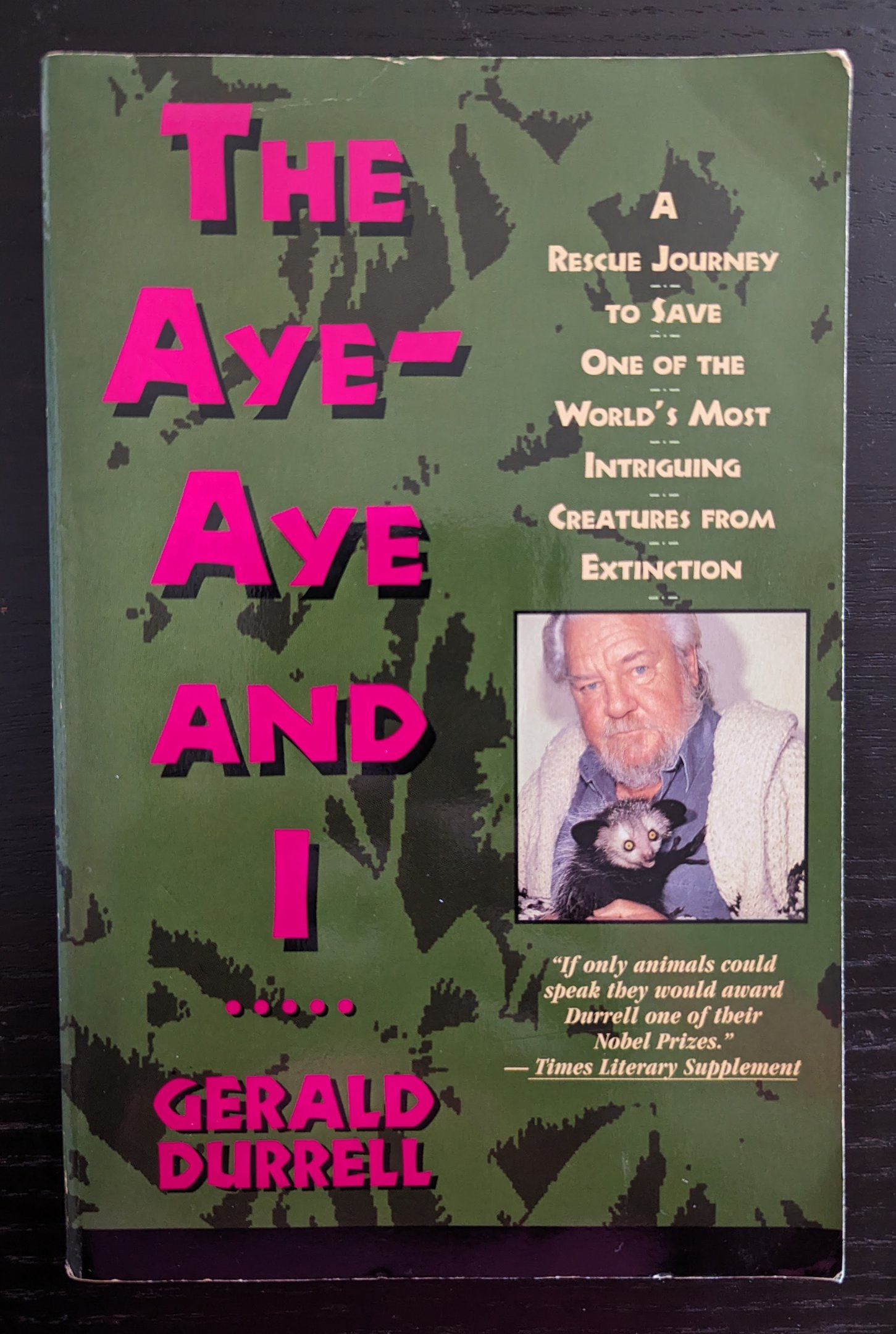 The Aye-Aye and I.....