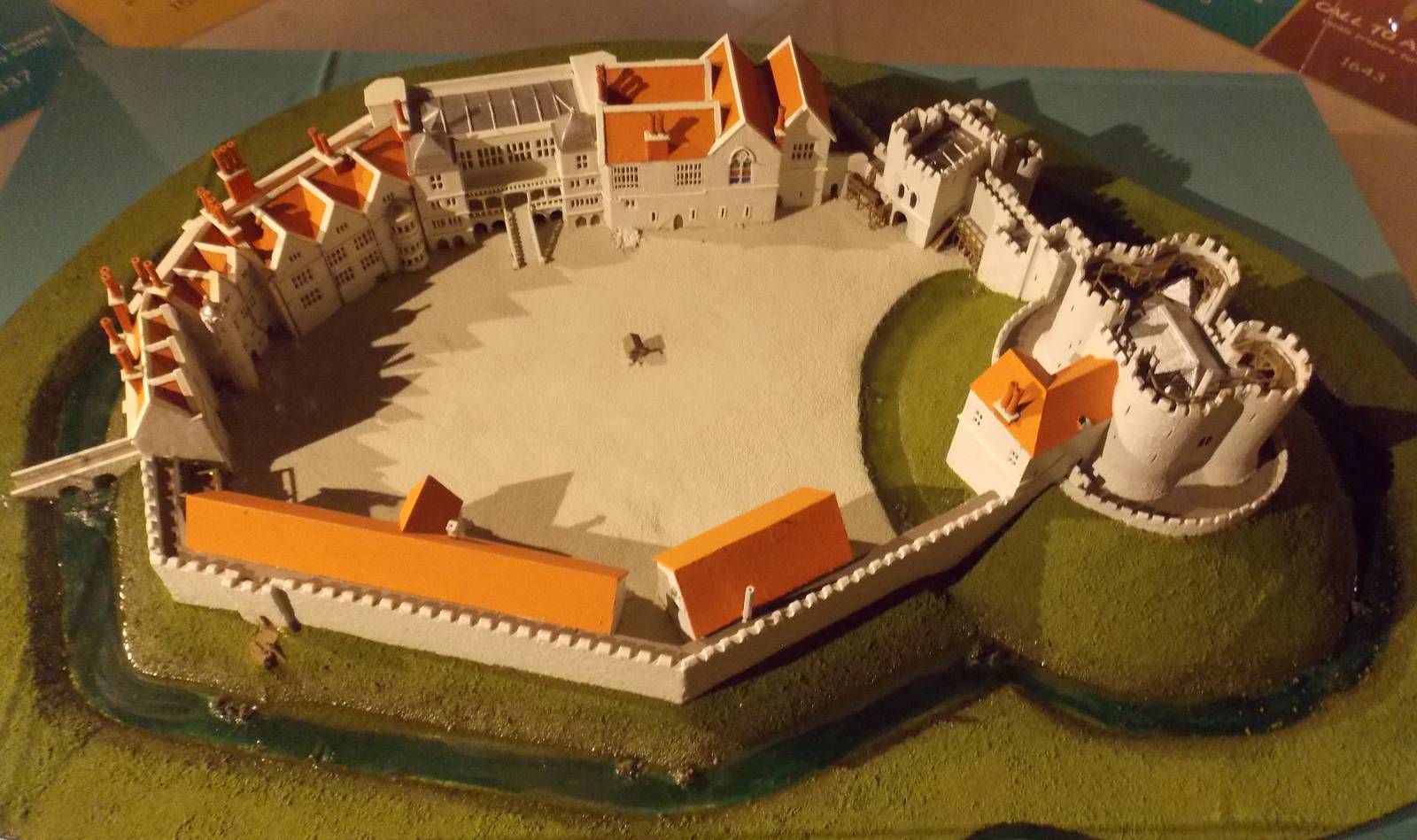 The castle as it once was