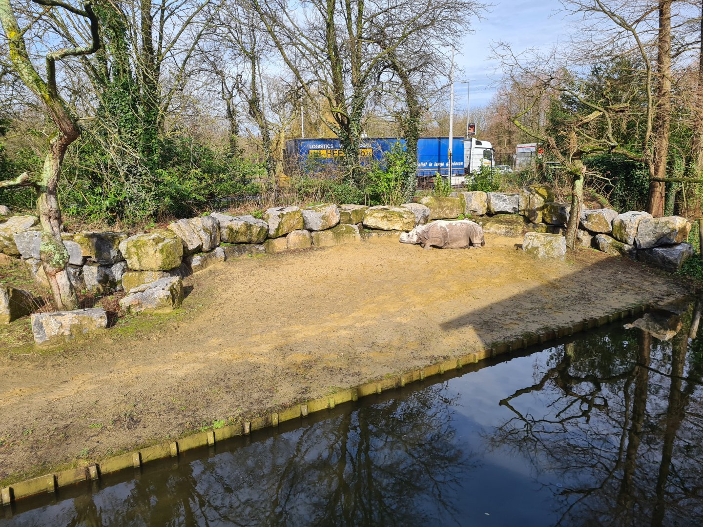 The downside of a city zoo...